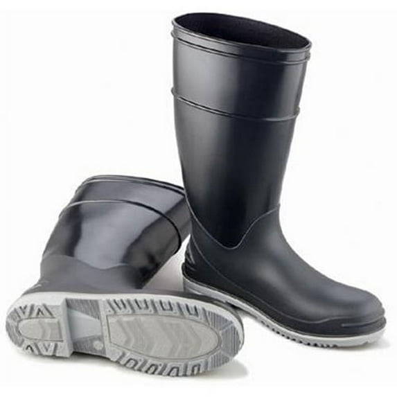 Onguard Industries Size 13 Goliath Black Polyblend Resistant Knee Boots With Power-Lug Outsole, Steel Toe And Removable Insole