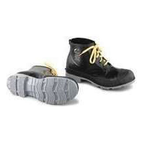 BATA SHOE Onguard Industries Size 9 Black 6'' Polyblend PVC And Polyurethane Resistant Workshoes With Cleated Outsole, Steel Toe And Removable Insole