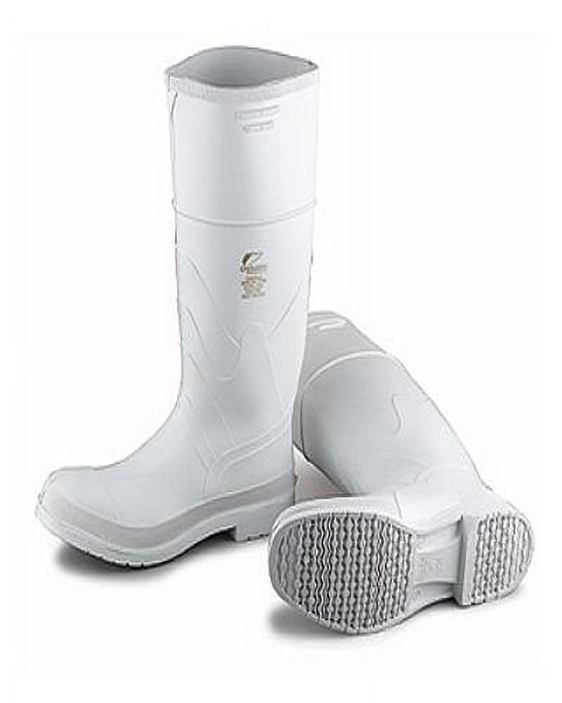 Onguard Industries Size 9 White 16'' PVC Knee Boots With Safety-Loc Outsole, Steel Toe And Removable Insole - image 1 of 1
