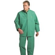 Bata Shoe Adult Unisex Rain Coverall PVC on Nylon/Polyester Size XL Green
