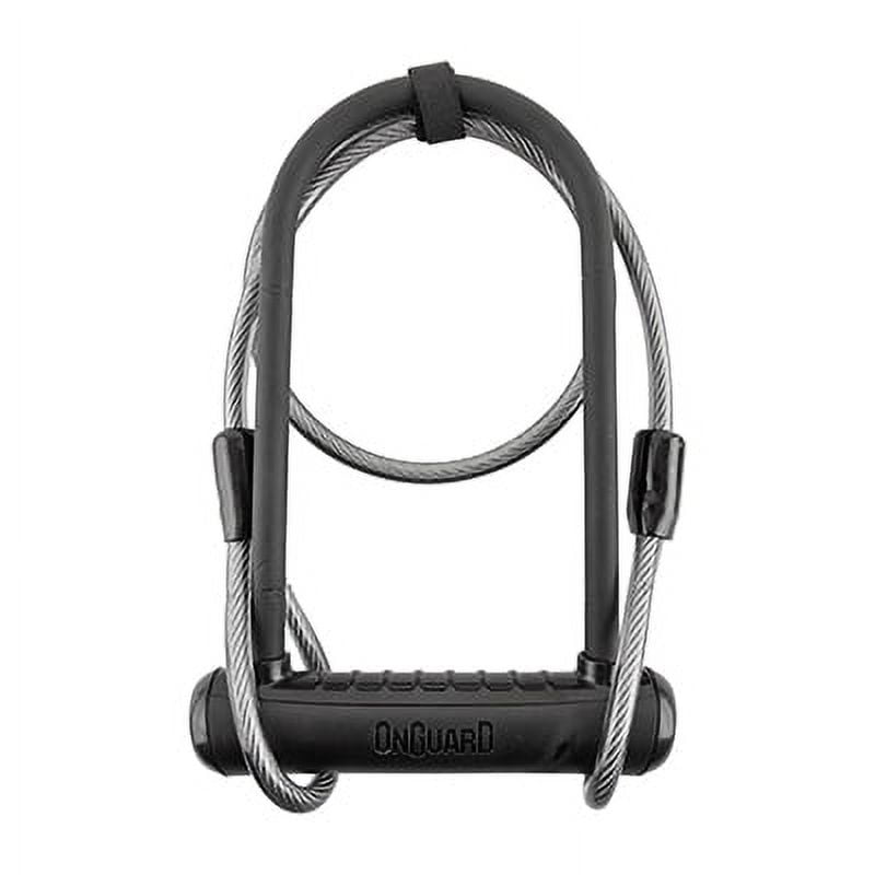 Onguard Neon 8154 Std 4inx10mm Cable 13mm 4.5x9in/11.43x22.86cm Bracket & 2 Keys