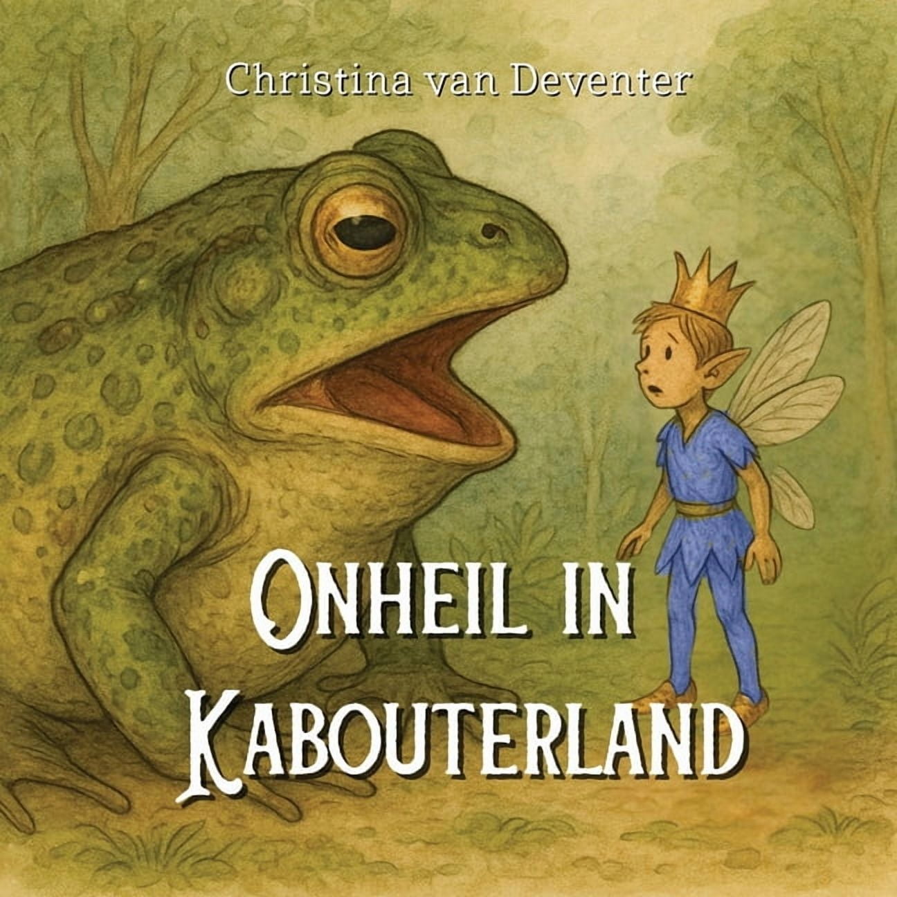 Onheil in Kabouterland: 'n FeÃ«verhaal in rym, (Paperback)