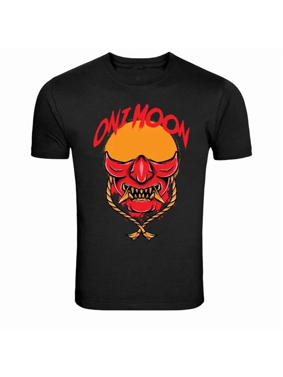 Oni Demon Mask Japanese Graphic Versatile Look For Everyday Events T-Shirt, Size S-5XL