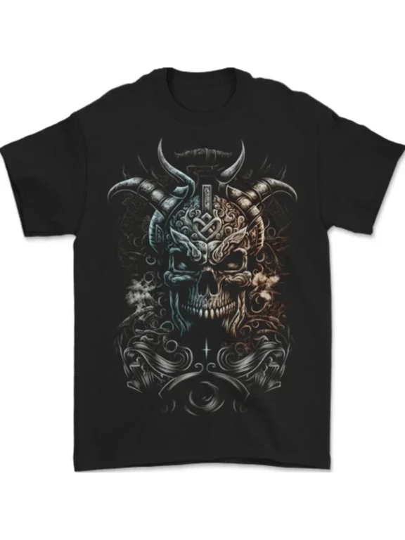 Oni Mask Demon Hannya 1 T-Shirt