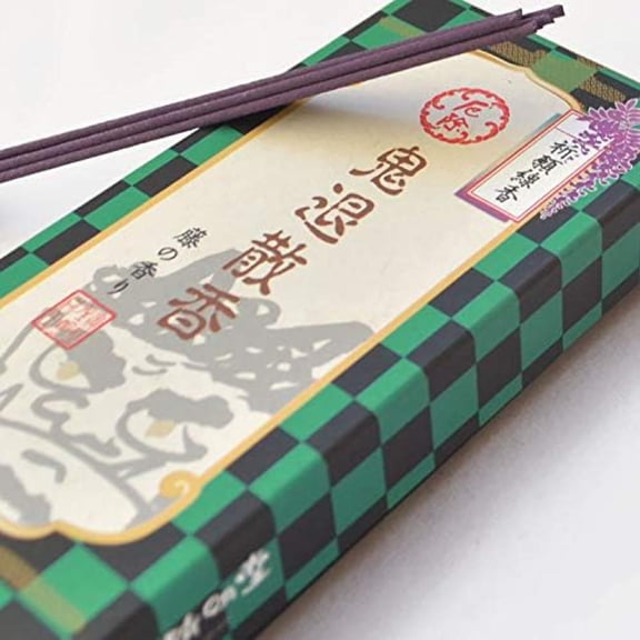 Oni-Taisan Incense -Praying Incense- Wisteria fragrance (90g) By OKUNO-SEIMEIDO - Kurumira Shop