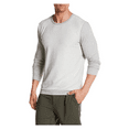 thumbnail image 1 of Onia Owen Crew Neck Sweatshirt, Gray Heather, Size Large, 1 of 2