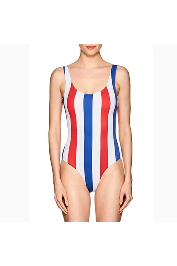 Women's Kelly One-Piece Swimsuit, Americana Stripe, M