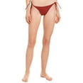 thumbnail image 1 of Onia Womens Tricot Kate Bottom, XL, Red, 1 of 3