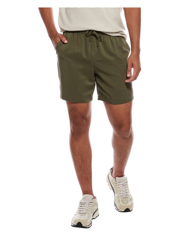 mens Beach Short, l, Green