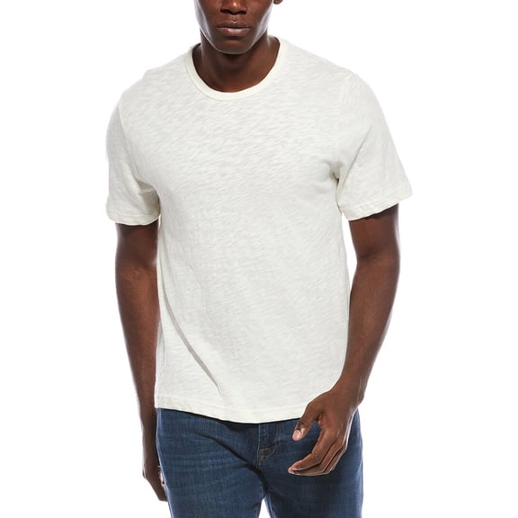 Onia mens Heavyweight Slub T-Shirt, m, White