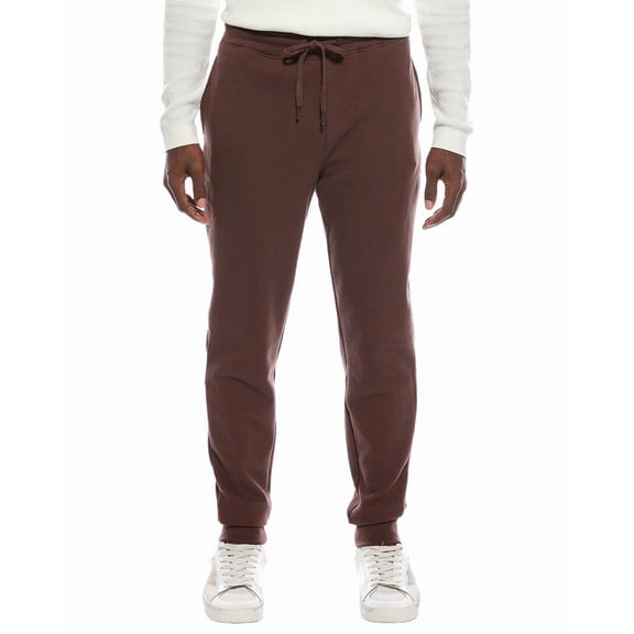 Onia mens Heavyweight Waffle Jogger, XL, Brown