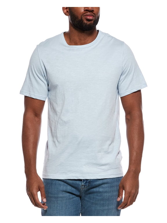 mens Slub T-Shirt, s, White