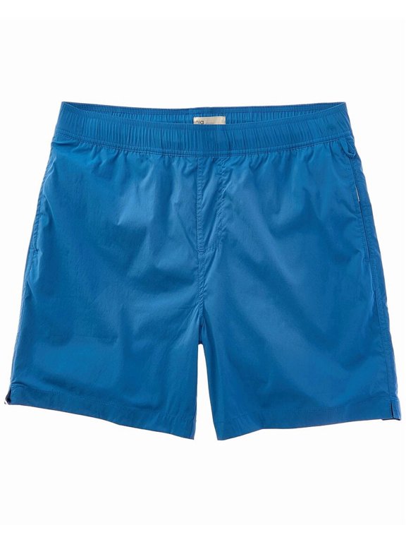 mens Stretch Swim Short, XL, Blue