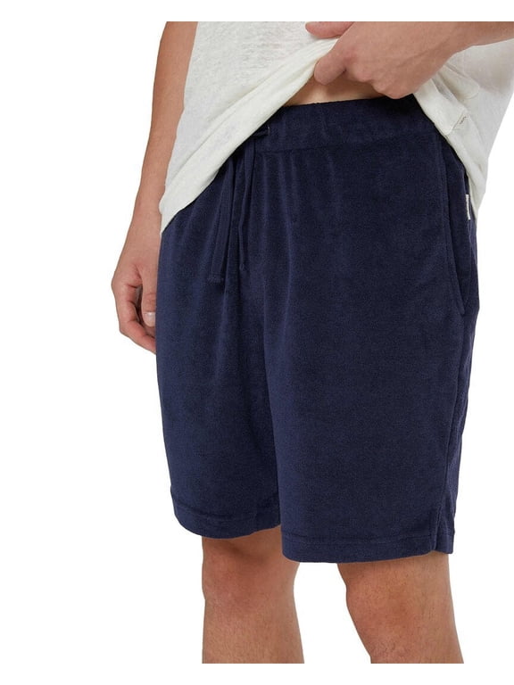 mens Towel Terry Pull-On Short, L
