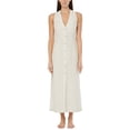 thumbnail image 1 of Onia womens  Air Linen-Blend Button Down Maxi Dress, m, 1 of 3