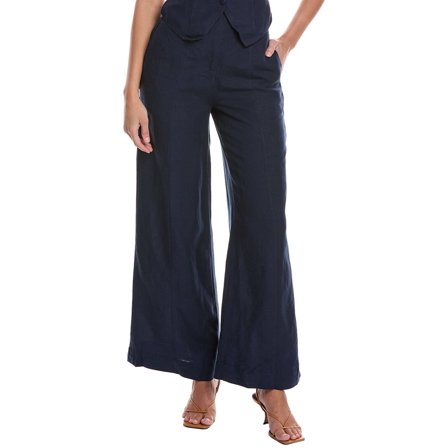 Onia womens  Air Linen-Blend Palazzo Pant, 00