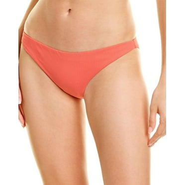 Onia womens  Ashley Bikini Bottom, L, Orange