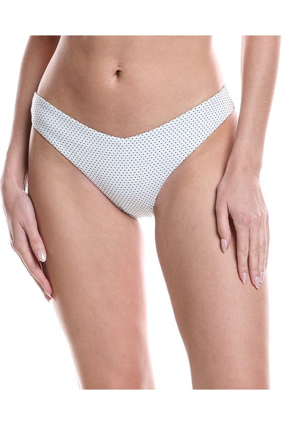 womens Chiara Bikini Bottom, s, White