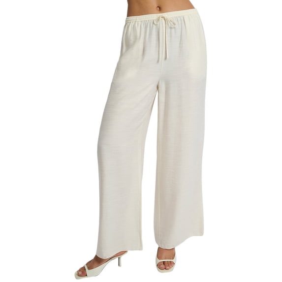Onia womens Crinkle Wide Leg Drawstring Pant, l