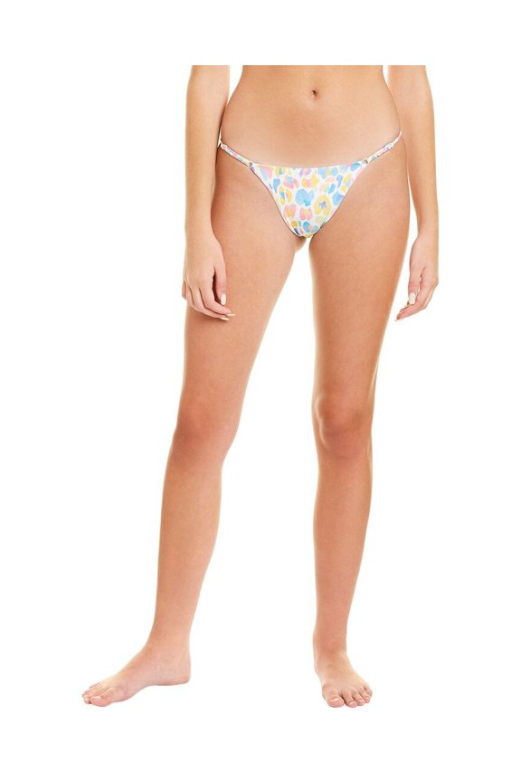 womens  Hannah Bikini Bottom, L, White