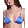 thumbnail image 1 of Onia womens  Jolie Bikini Top, s, Blue, 1 of 3