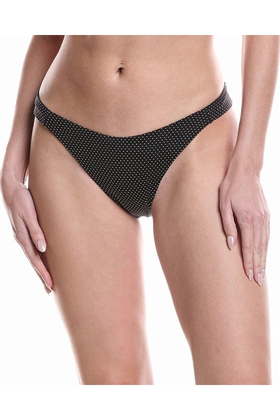 womens Lucie Bikini Bottom, m, Black