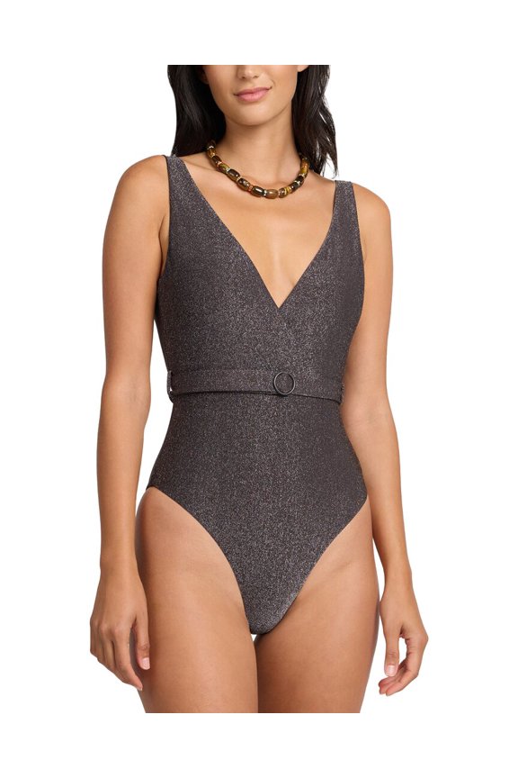 womens Michelle One-Piece, XL, Brown