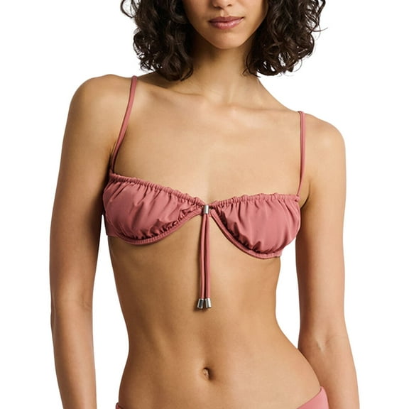 Onia womens  Rose Bikini Top, m