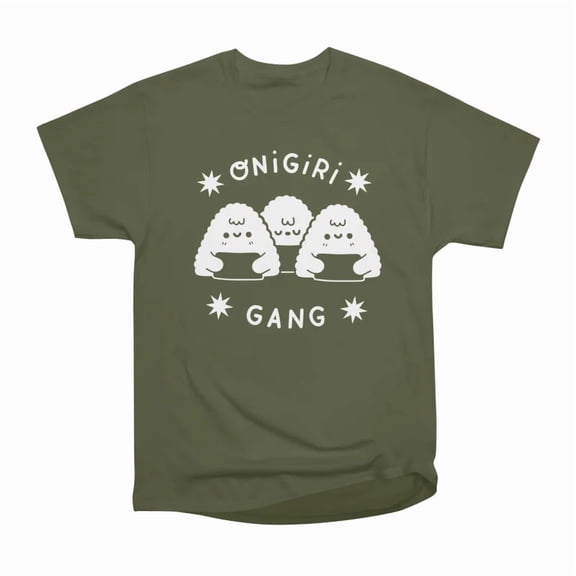 Onigiri Gang T-Shirt Tee Gift For Him Merch For Her Apparel For Friend