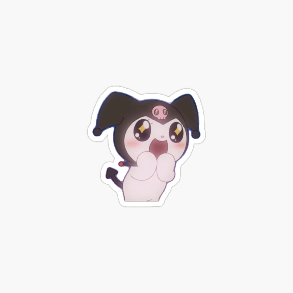 Onim Aww Kuromi Sticker, Phone Decal Water Bottle Stickers Car Decals ...