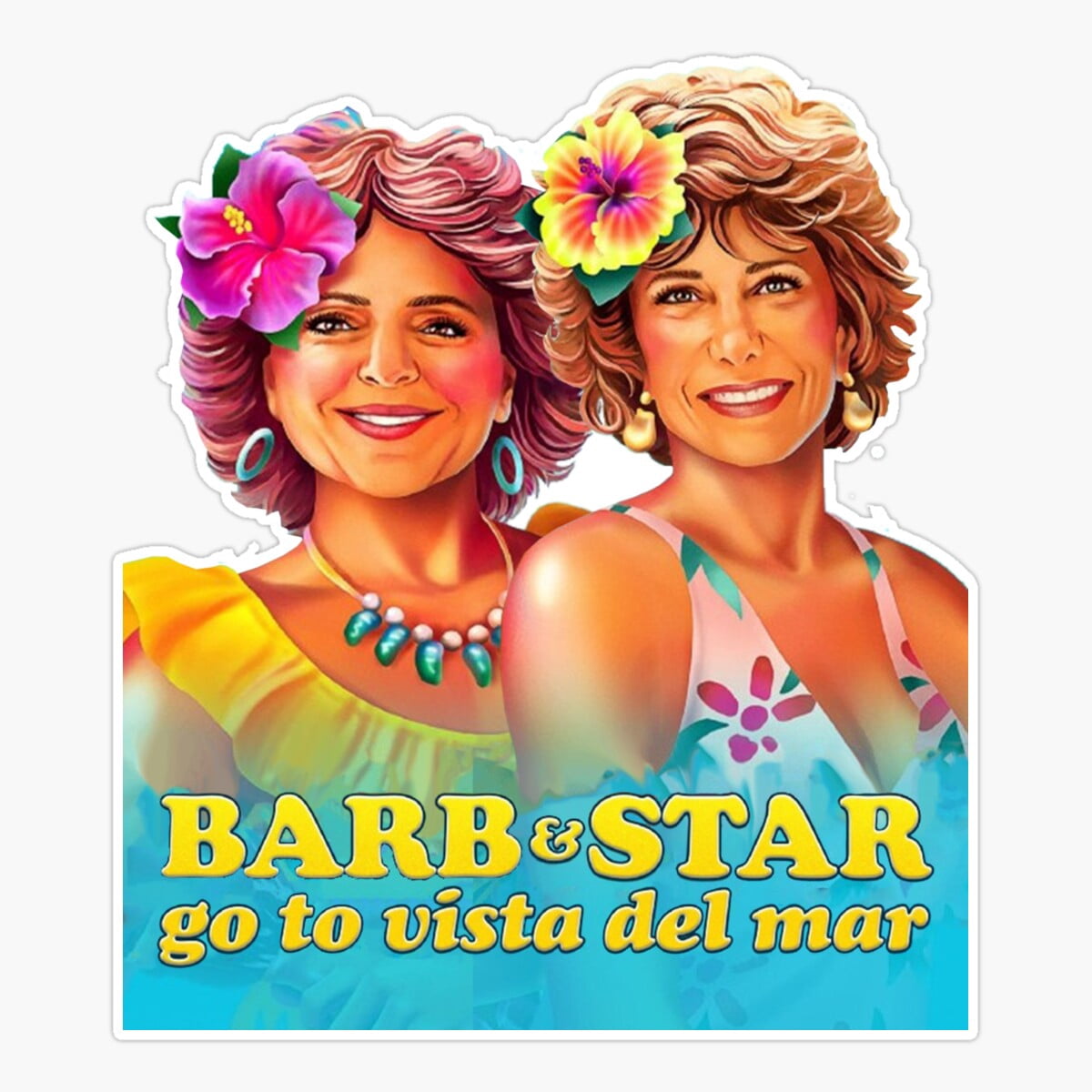 Onim Barb And Star Go To Visita Del Mar On The Beach New Sticker, Phone ...