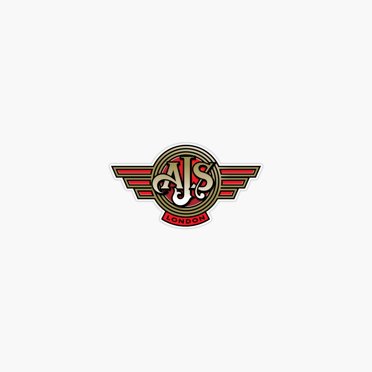 AJS Motorcycle Sticker Decal – Fits Stormer, Raptor, 7R & Cougar Models
