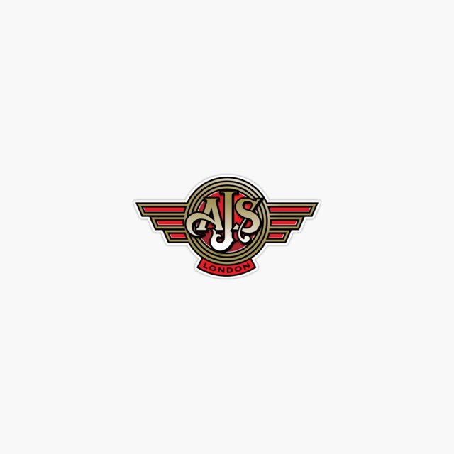 AJS Motorcycle Sticker Decal – Fits Stormer, Raptor, 7R & Cougar Models