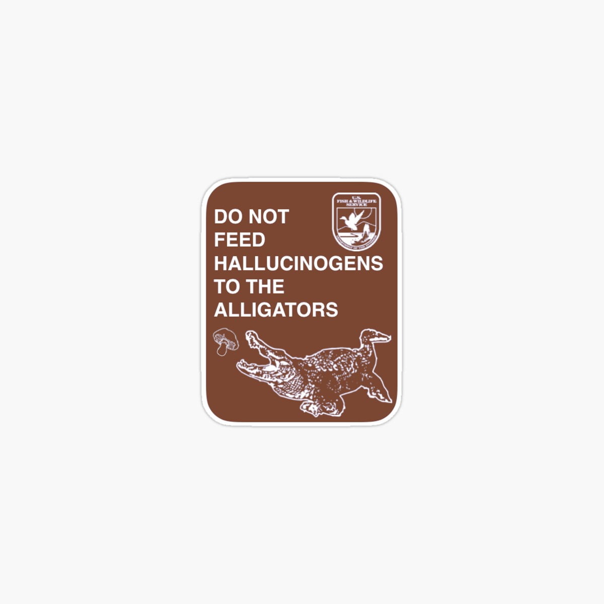 Onim Do Not Feed Hallucinogens To The Alligators Sticker Phone Decal onim-do-not-feed-hallucinogens-to-the-alligators-sticker-phone-decal