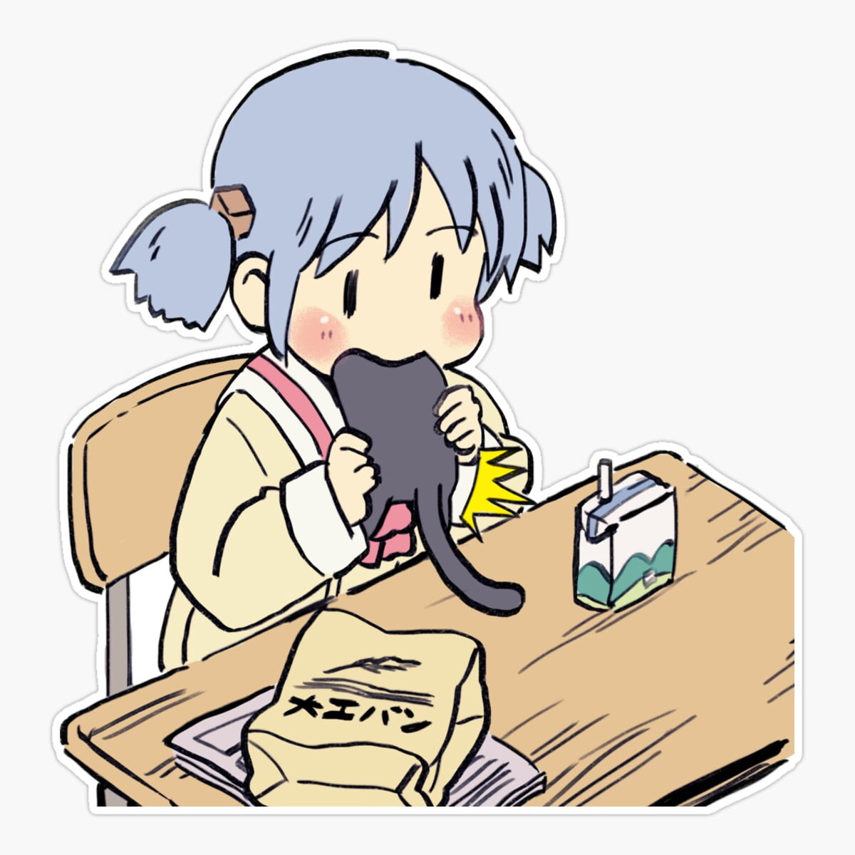 Onim I Draw That Scene Of Mio Eating Sakamoto For Lunch / Funny ...