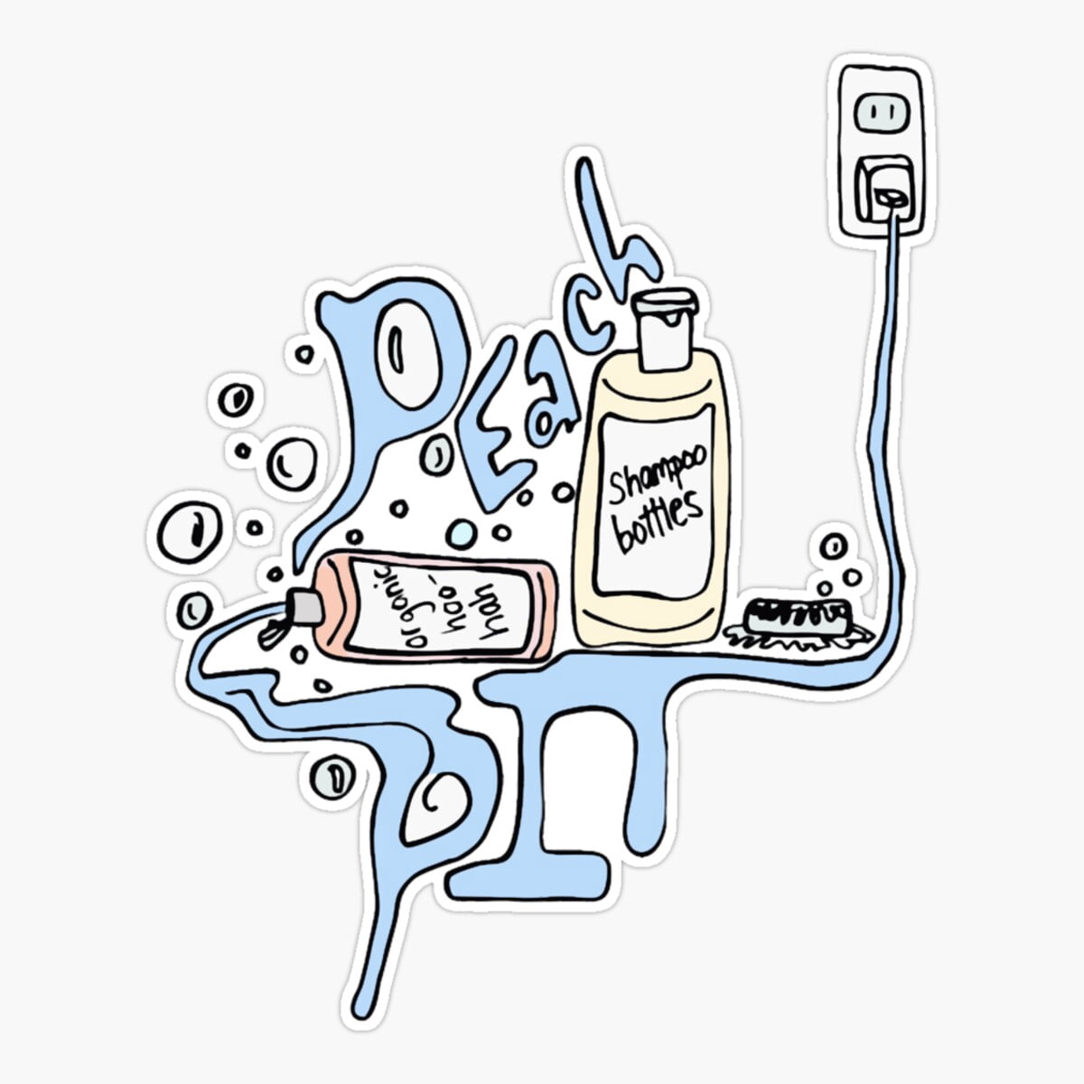 Onim Indie Pop Music From Uk Sticker, Phone Decal Water Bottle Stickers ...