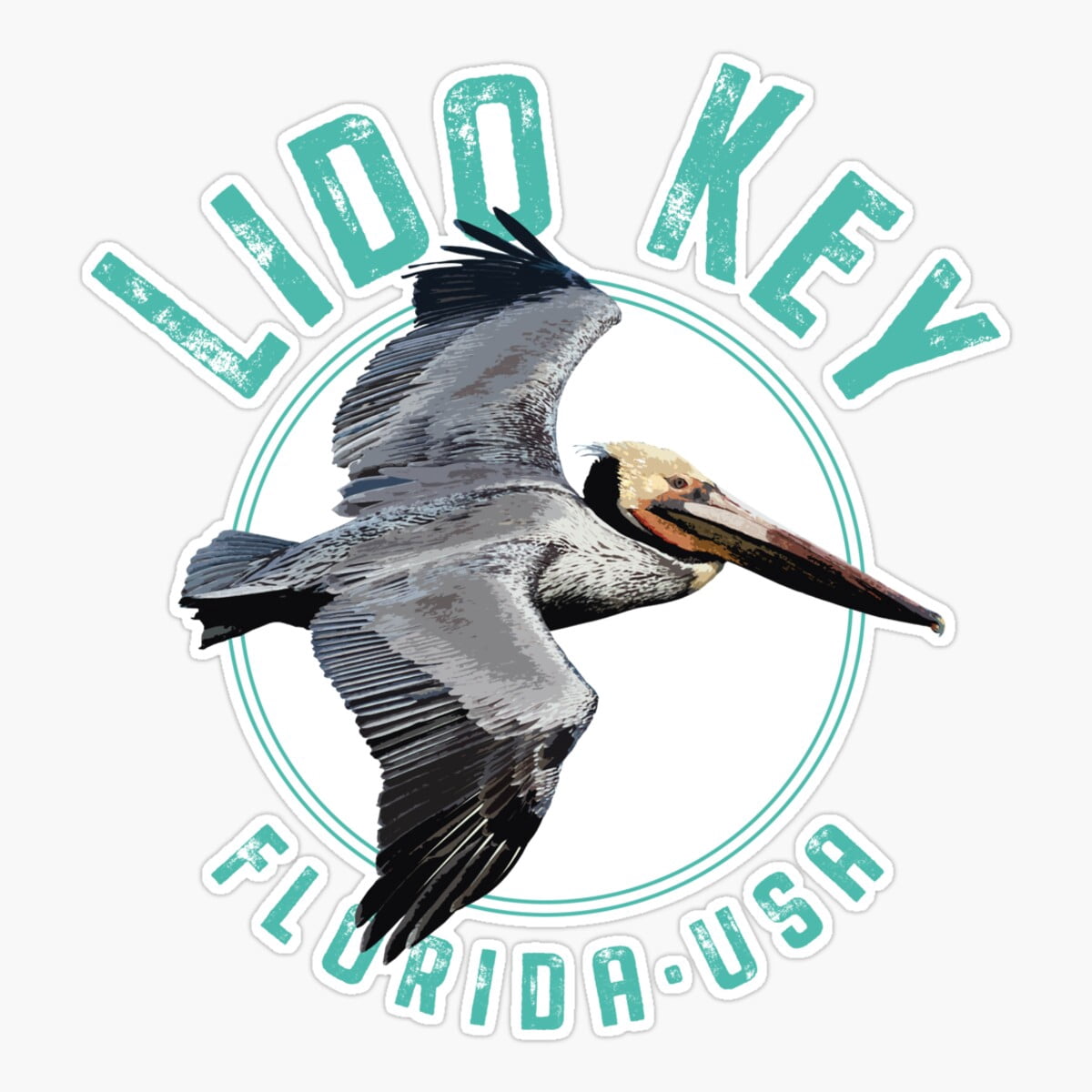 Florida Language Sticker Onim Lido Key Florida Sticker, Phone Decal Water Bottle Stickers Car ...