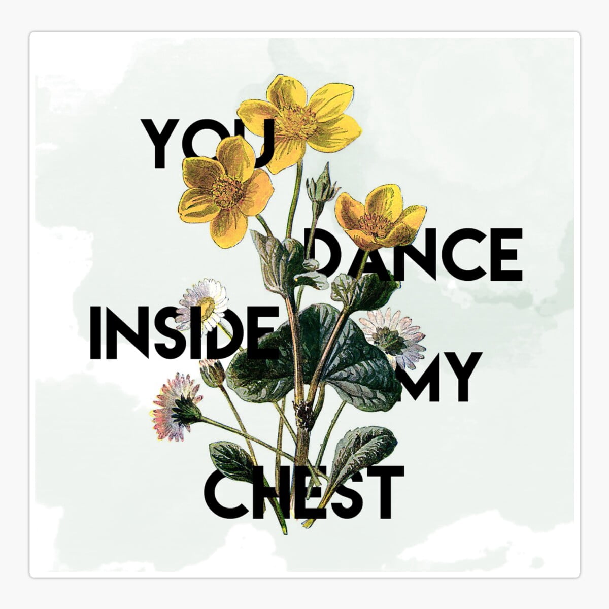 Onim Love Song Sticker, Phone Decal Water Bottle Stickers Car Decals ...
