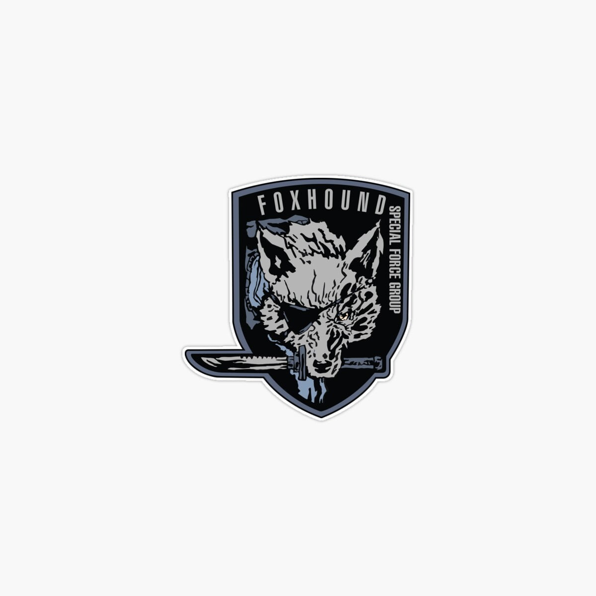Adesivi Metallici Metal Gear Solid - Pacco Da 5 Adesivi Fatti A Mano