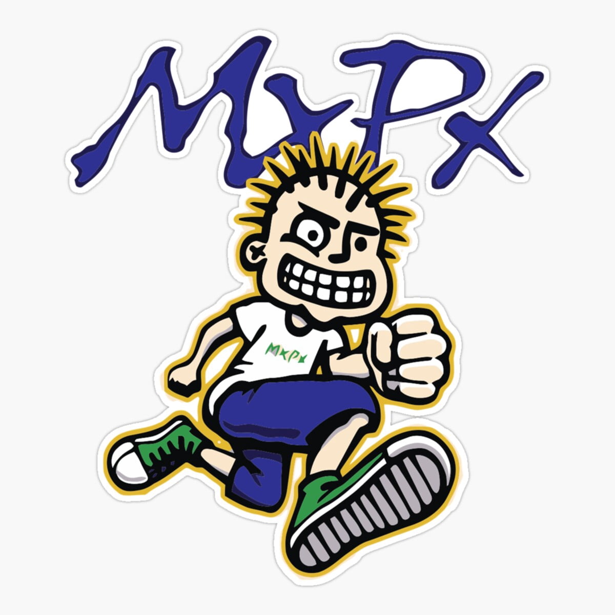 Onim Mxpx Music Sticker, Phone Decal Water Bottle Stickers Car Decals ...
