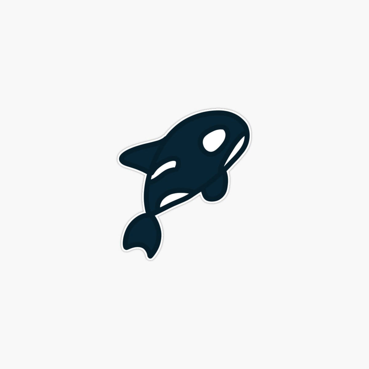 Onim Orca Killer Whale Sticker, Phone Decal Water Bottle Stickers Car ...