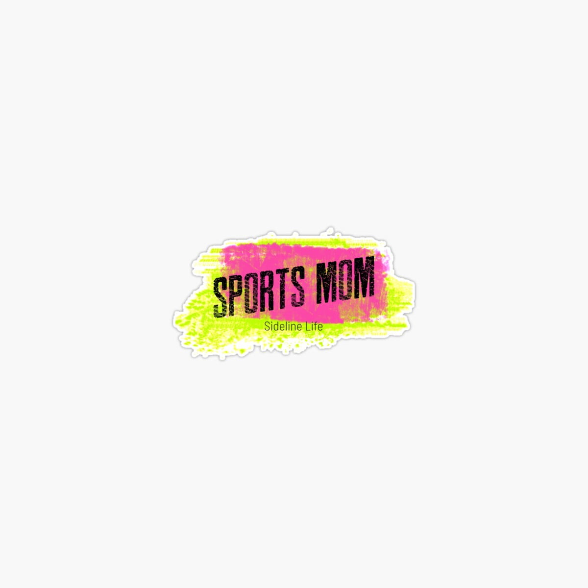 Onim Sports Mom Neon Sticker, Phone Decal Water Bottle Stickers Car ...