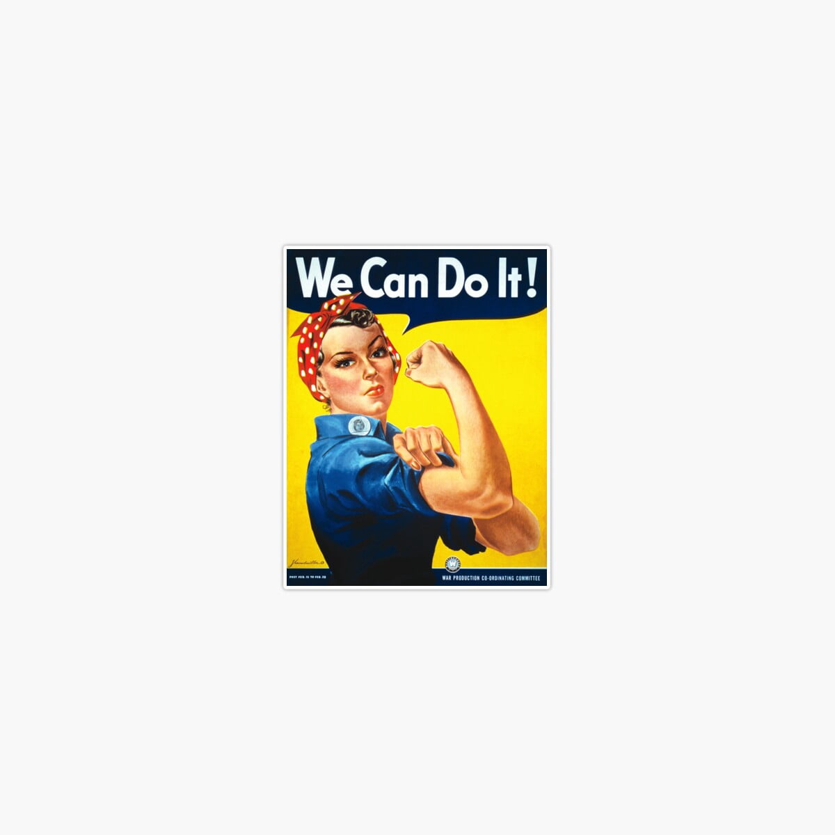 Onim We Can Do It! ,Rosie the Riveter World War, Icon Factory Worker ...