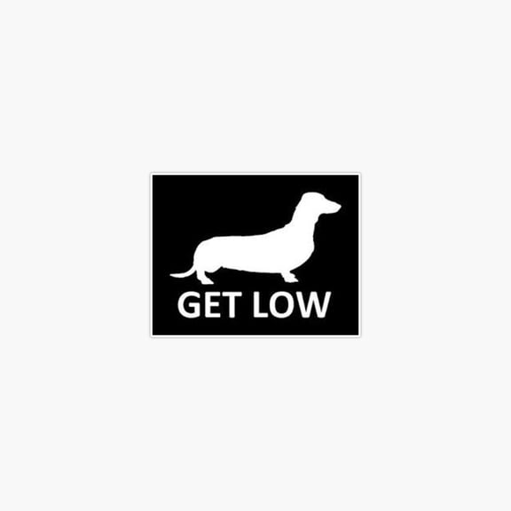 Onim Wiener Dog Sticker Sticker, Phone Decal Water Bottle Stickers Car Decals, Funny Birthday Gift