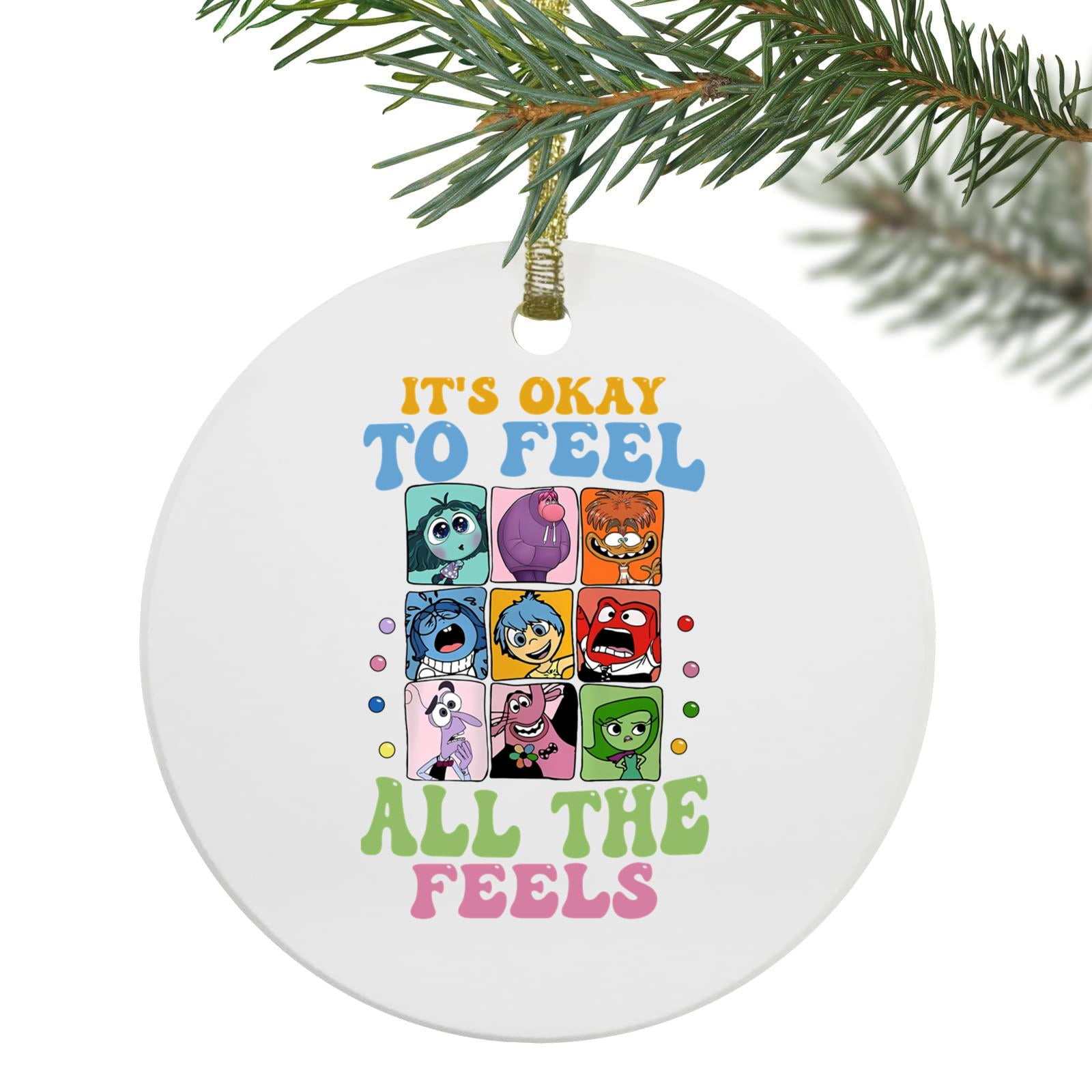 Onimhouse Ornament Inside Out Sand It'S Okay To Feel All The Feels