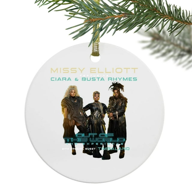 Onimhouse Ornament Missy Elliott Out Of This World 2024 Tour T Missy