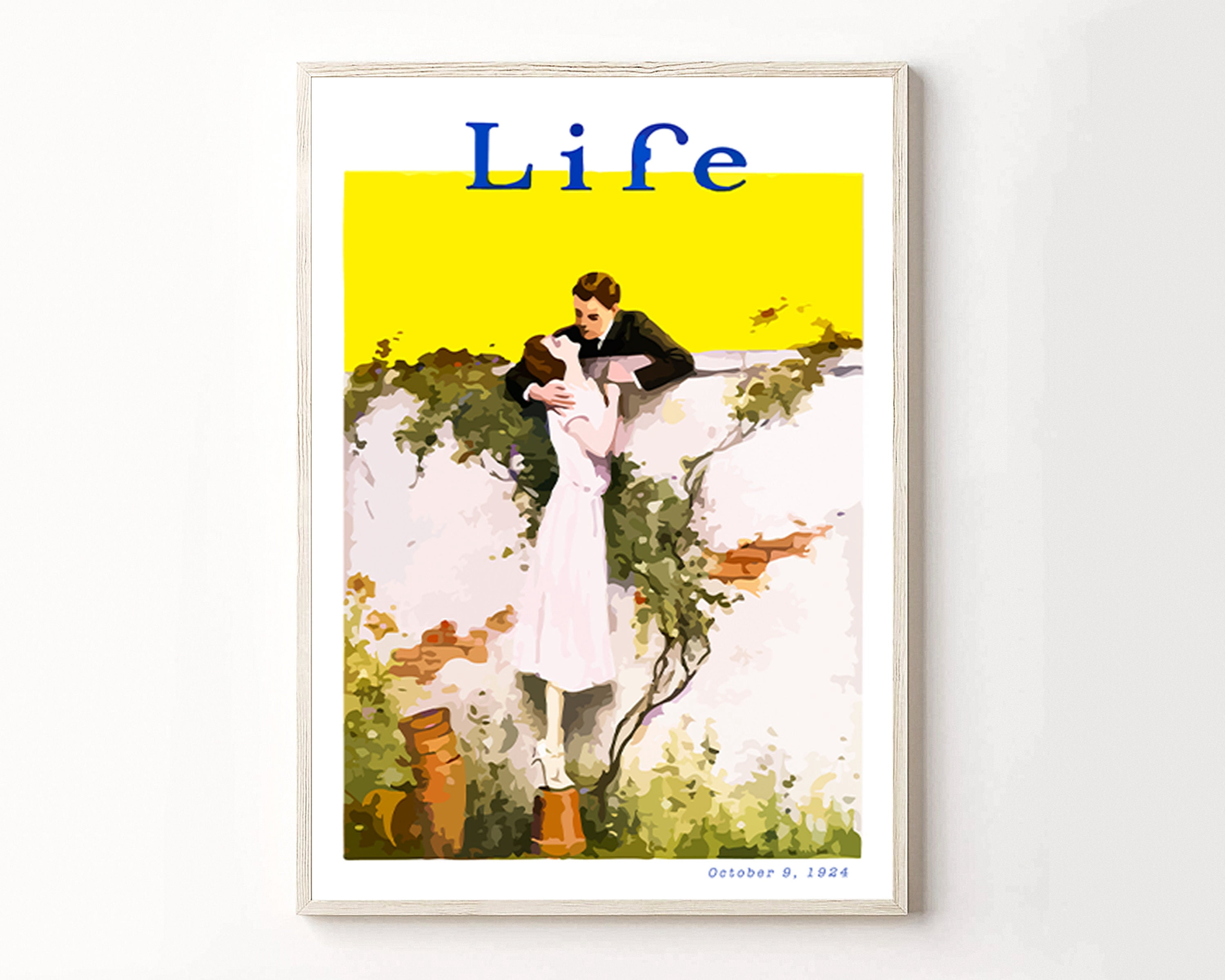 Onimhouse Poster Magazine Cover Print, Life Magazine, Wall Art,Print ...