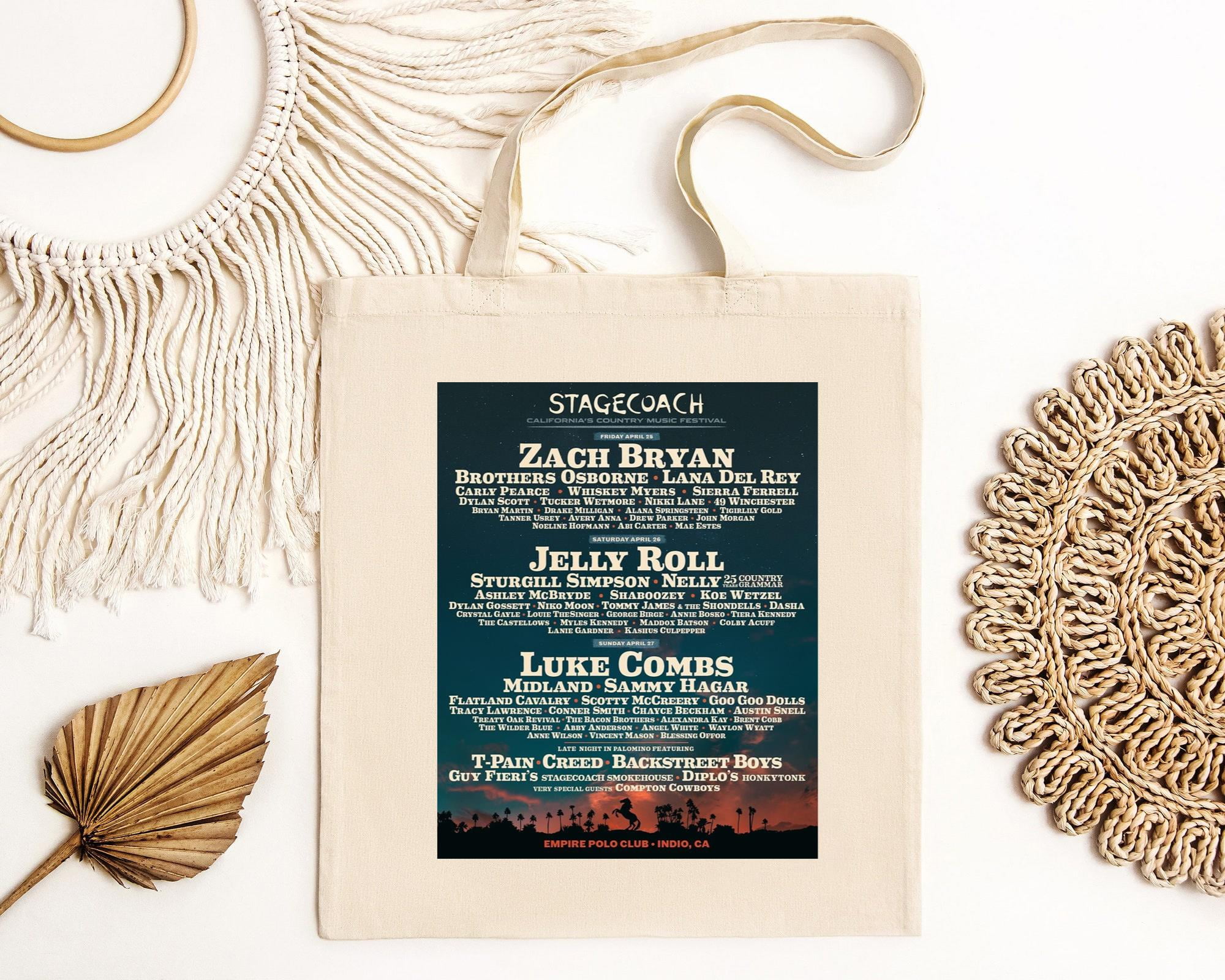 Onimhouse Tote Bag New Stagecoach Country Music Festival 2025 Lineup