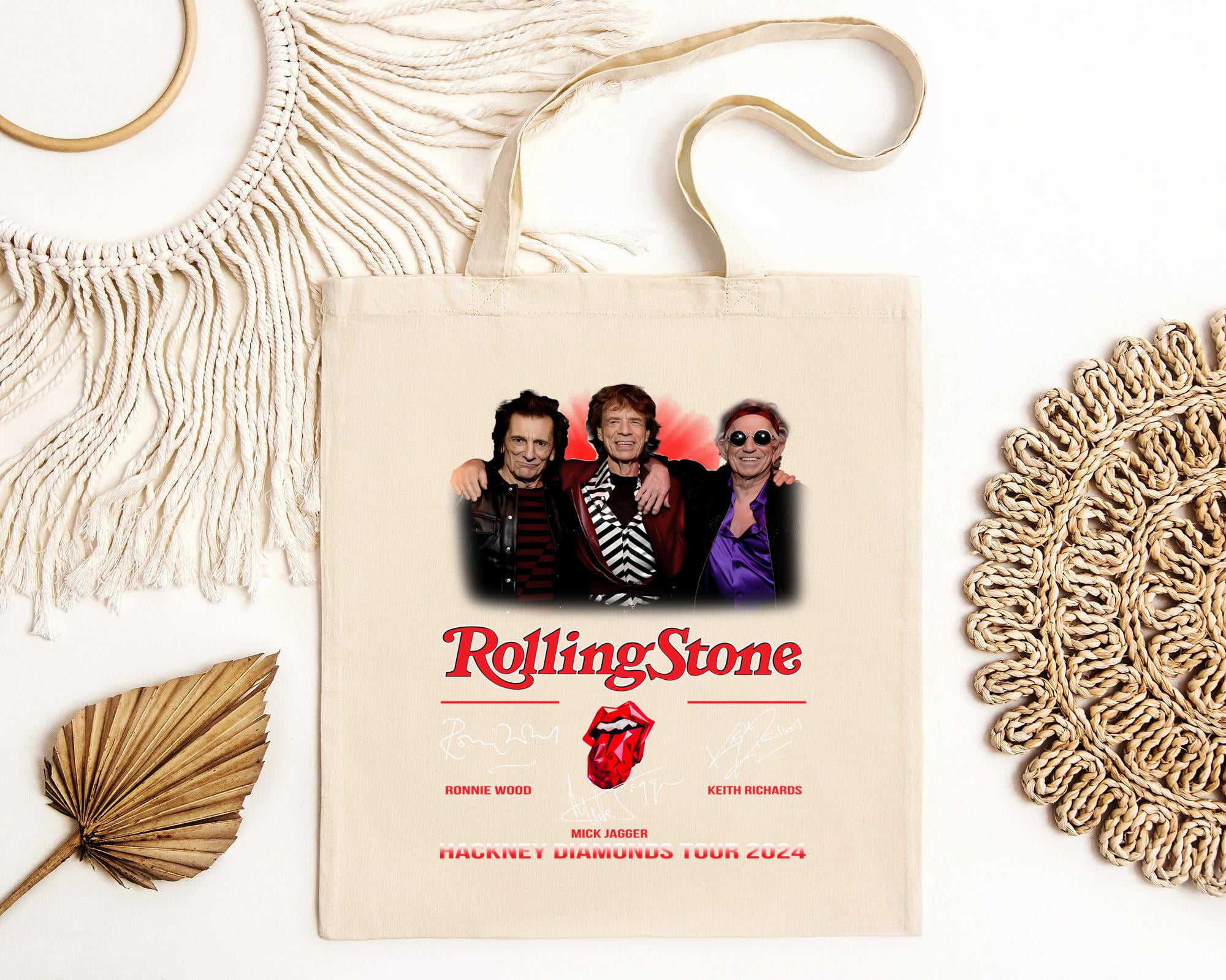 Onimhouse Tote Bag Rolling Stones Us Tour 2024 Tstones Bag, Canvas Tote