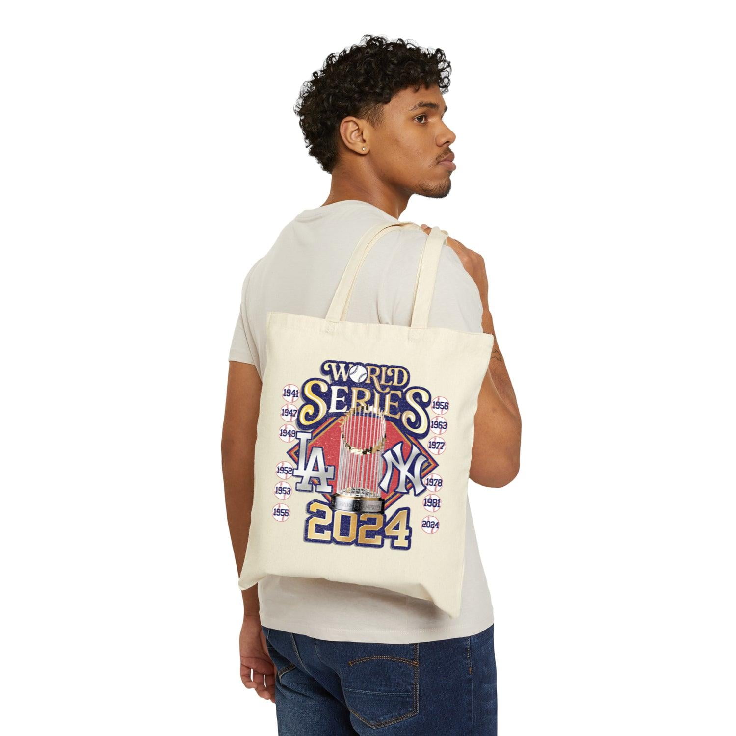 Onimhouse Tote Bag World Series Yankees Vs Dodgers 2024 Rivalry For